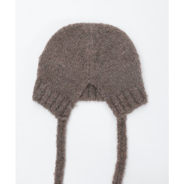 紐付きくまミミニットキャップ | axes femme | 詳細画像5 