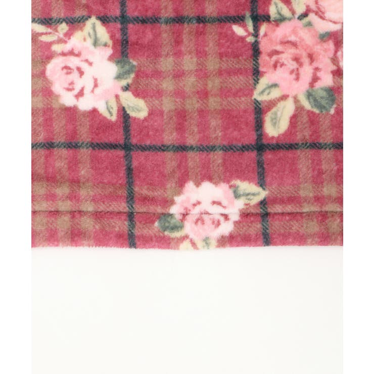 ローズ×チェックブランケット[品番：IGAW0000690]｜axes femme