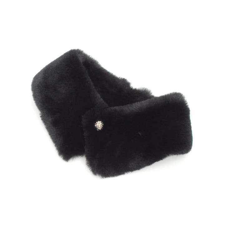 ビジュー釦付ファーティペット | axes femme | 詳細画像14 