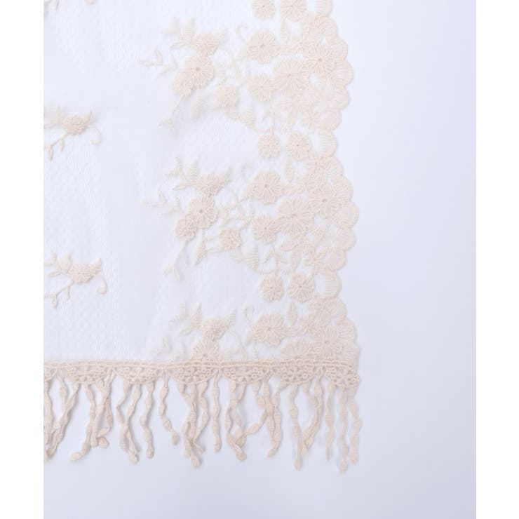 フラワーレースストール[品番：IGAW0006232]｜axes femme