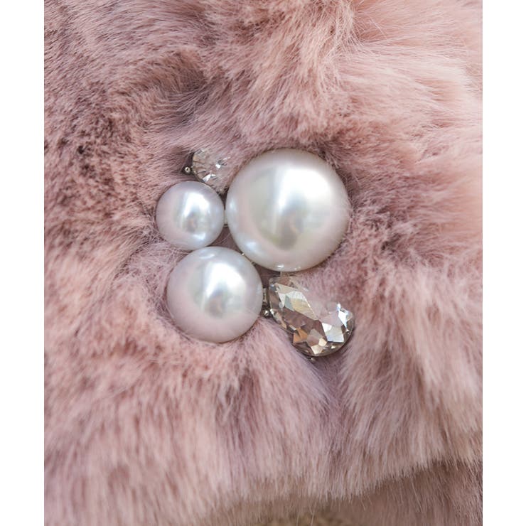 パール付マグネットティペット | axes femme | 詳細画像4 