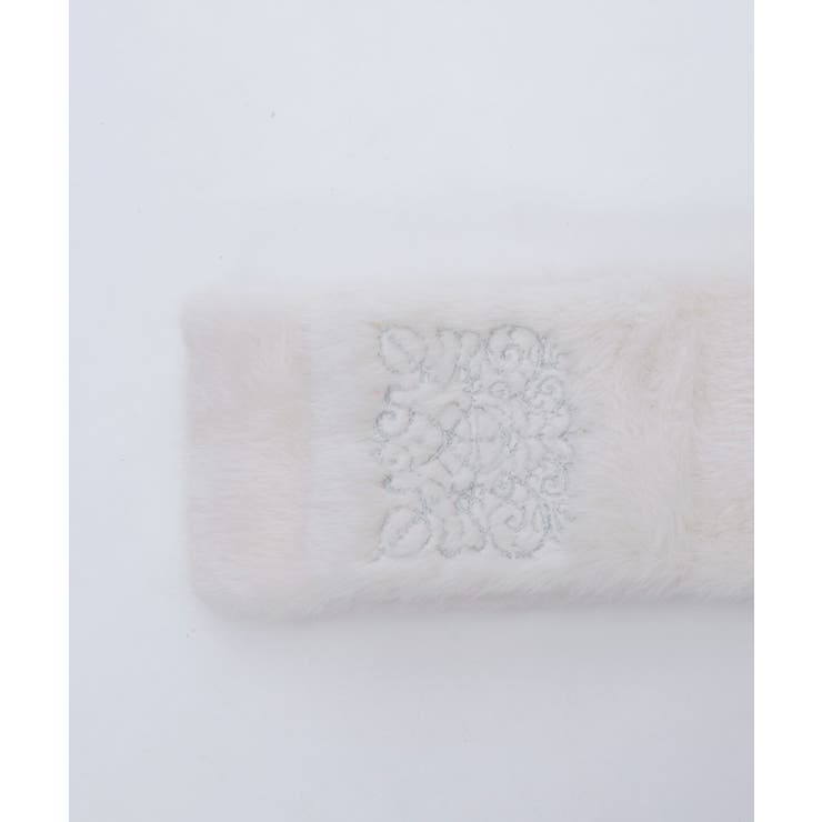 刺繍ファーティペット | axes femme | 詳細画像12 