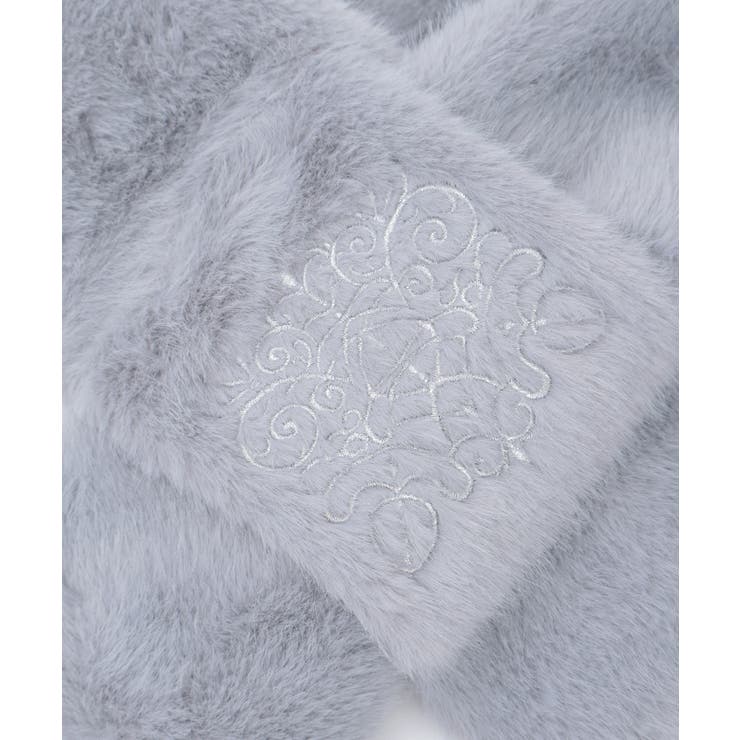 刺繍ファーティペット | axes femme | 詳細画像17 