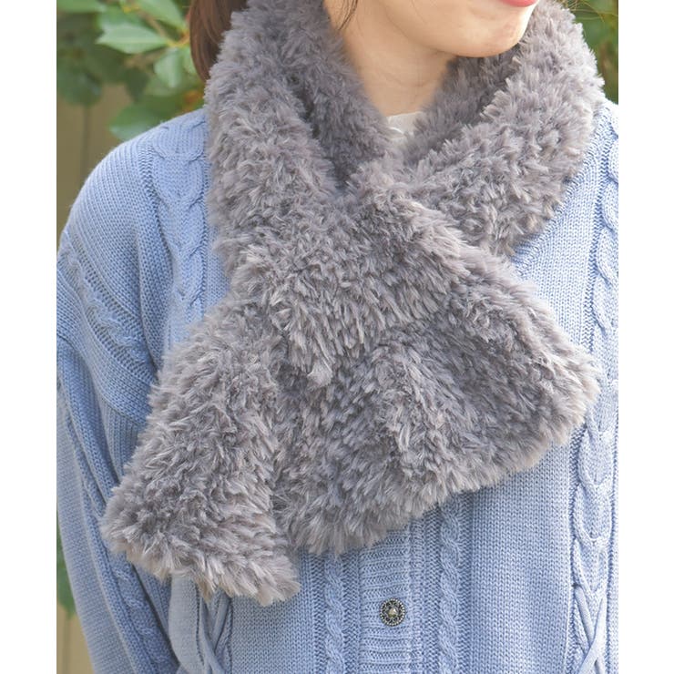 グレー | フェザーヤーンティペット | axes femme