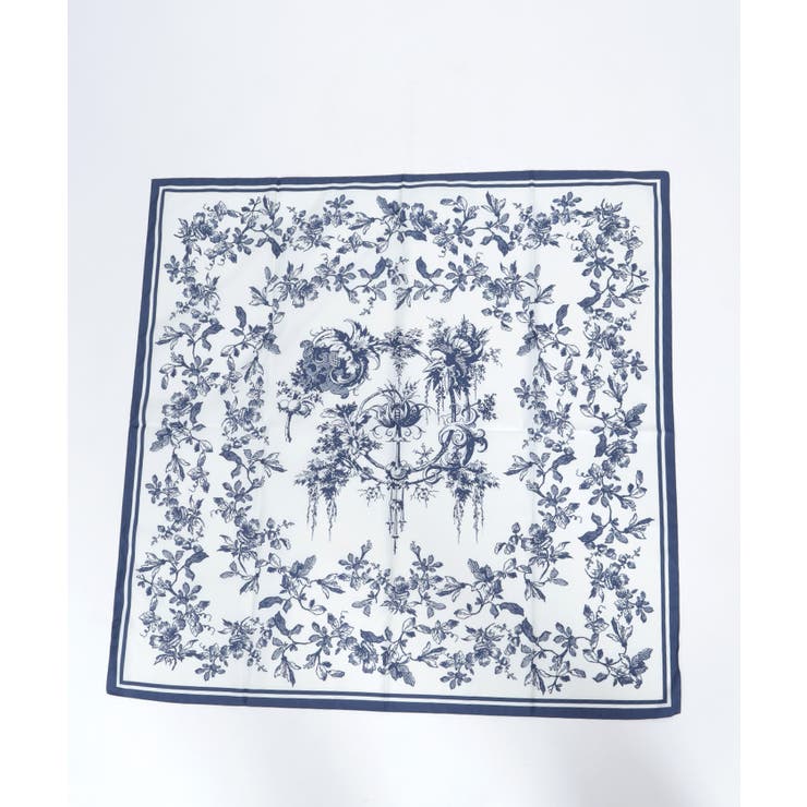 フラワースケッチ柄スカーフ | axes femme | 詳細画像5 