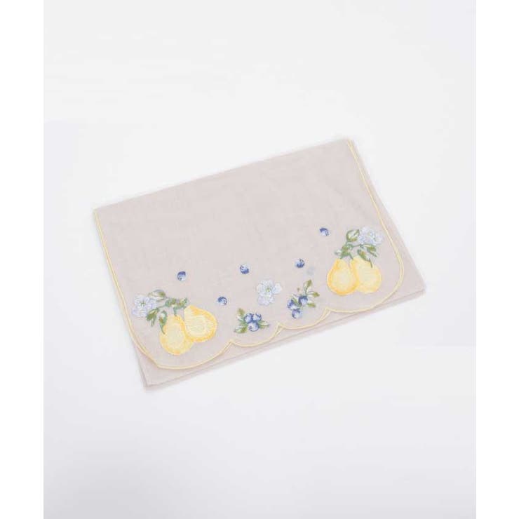 フルーツ刺繍ストール | axes femme | 詳細画像10 