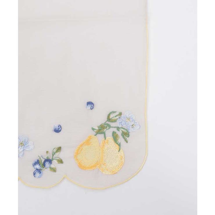 フルーツ刺繍ストール | axes femme | 詳細画像12 