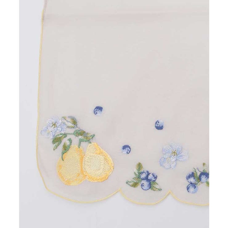 フルーツ刺繍ストール | axes femme | 詳細画像13 