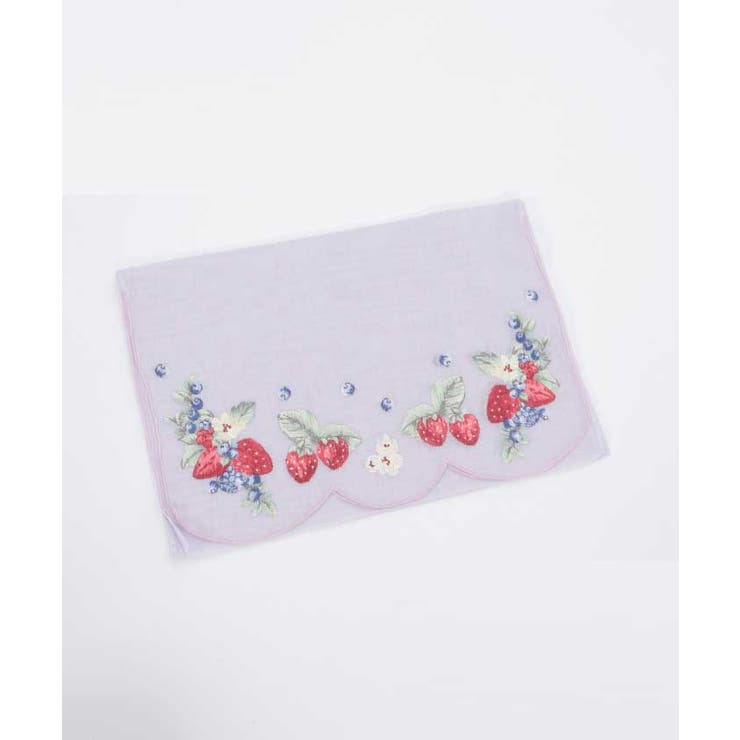 フルーツ刺繍ストール | axes femme | 詳細画像5 