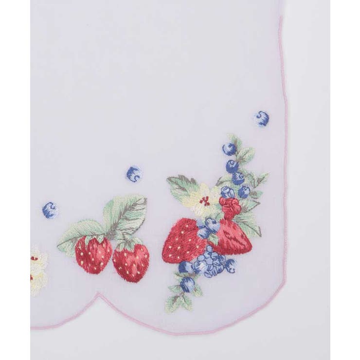 フルーツ刺繍ストール | axes femme | 詳細画像7 