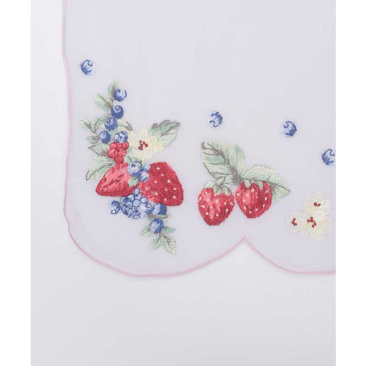 フルーツ刺繍ストール | axes femme | 詳細画像8 