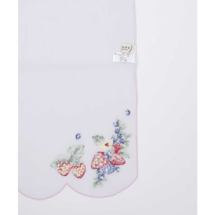 フルーツ刺繍ストール | axes femme | 詳細画像9 