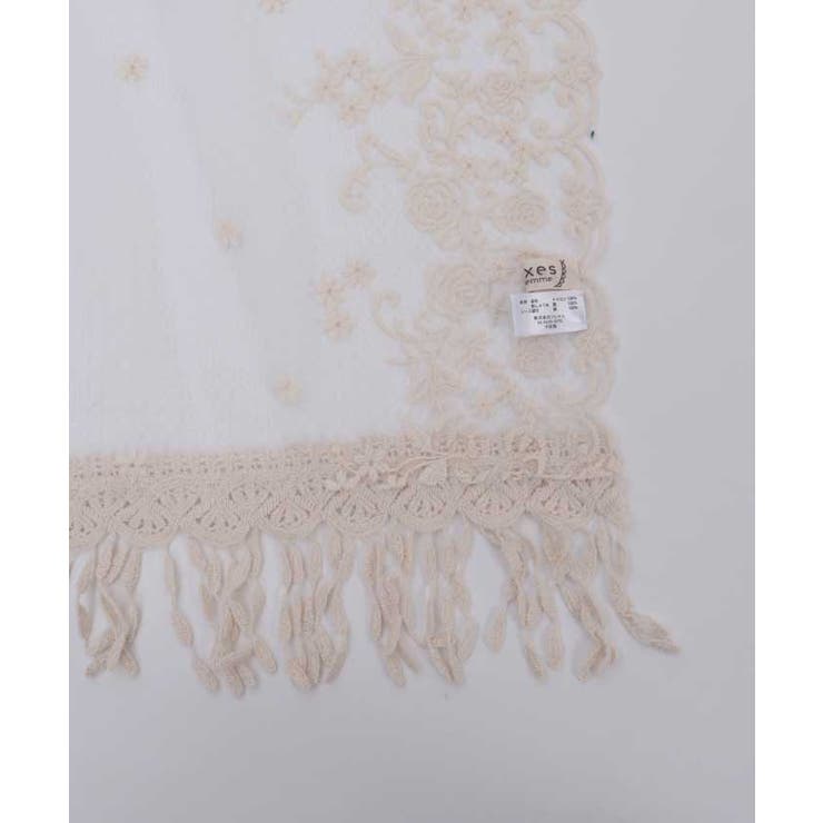 ローズフラワーレースストール | axes femme | 詳細画像10 