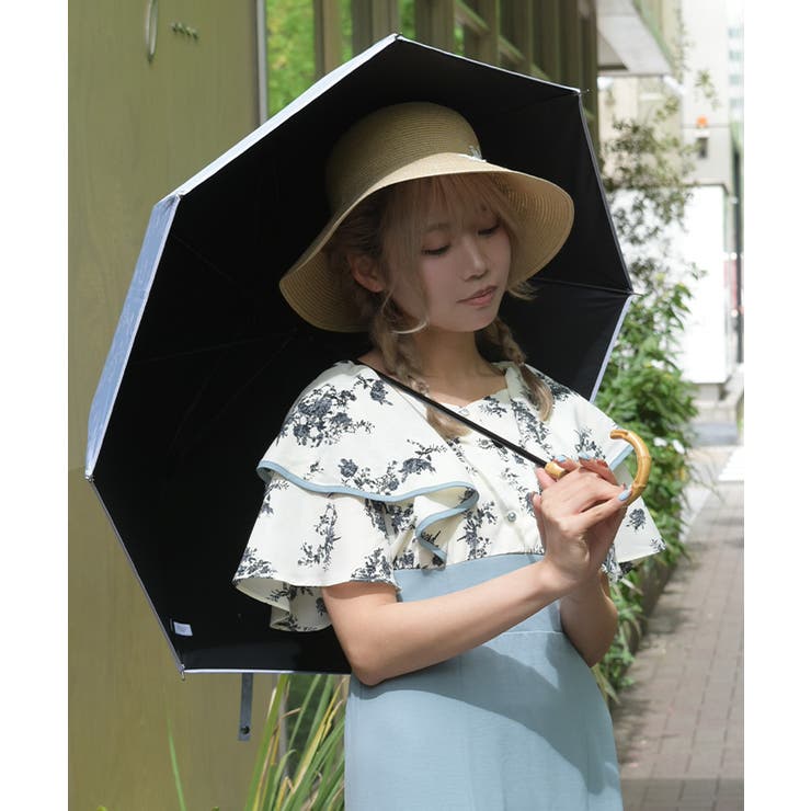 ダマスク柄晴雨兼用ショート傘 | axes femme | 詳細画像3 