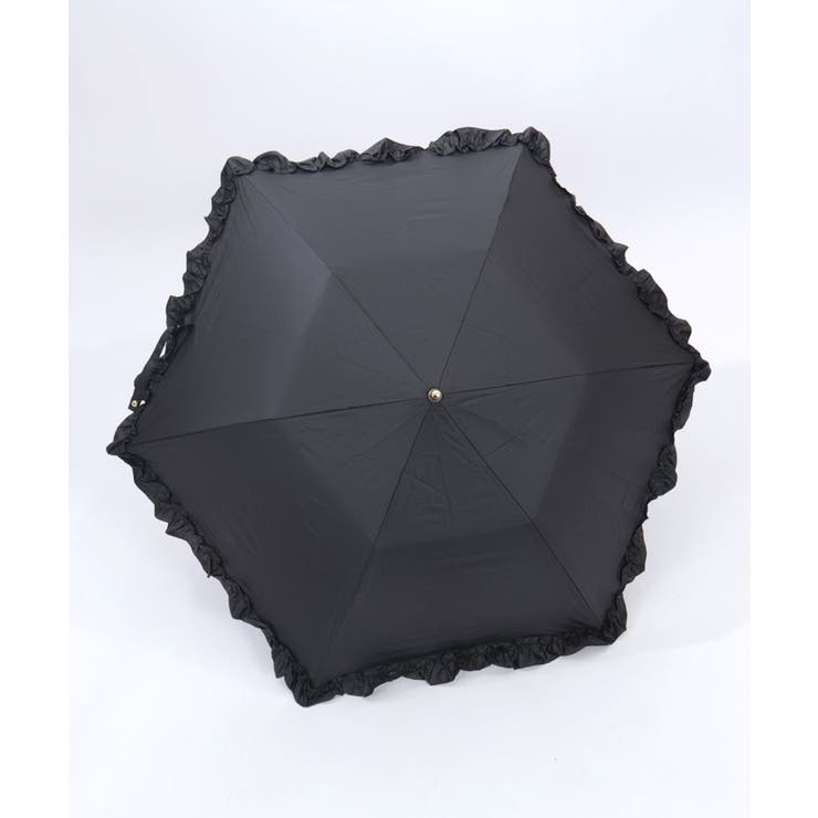 軽量フリルＵＶ折りたたみ傘 | axes femme | 詳細画像11 
