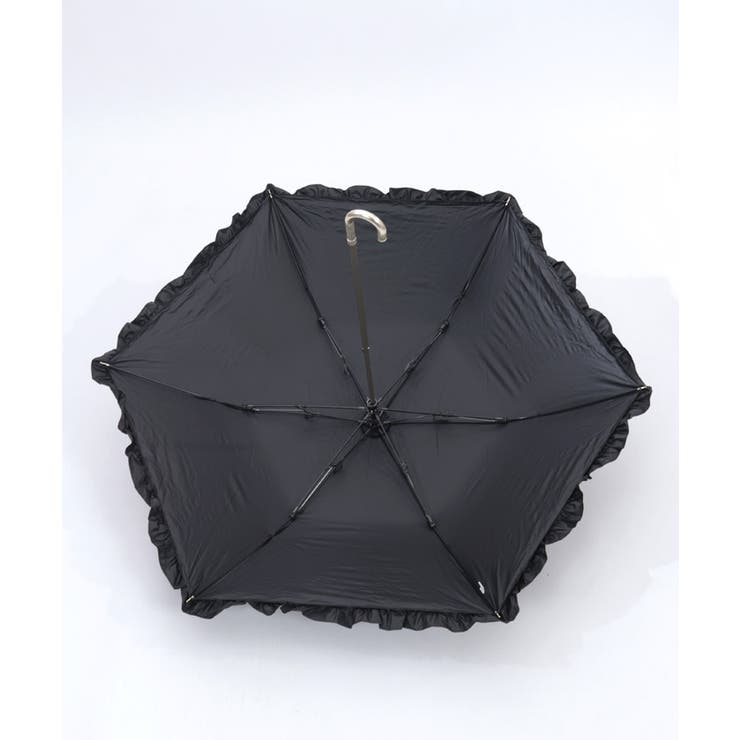 軽量フリルＵＶ折りたたみ傘 | axes femme | 詳細画像13 