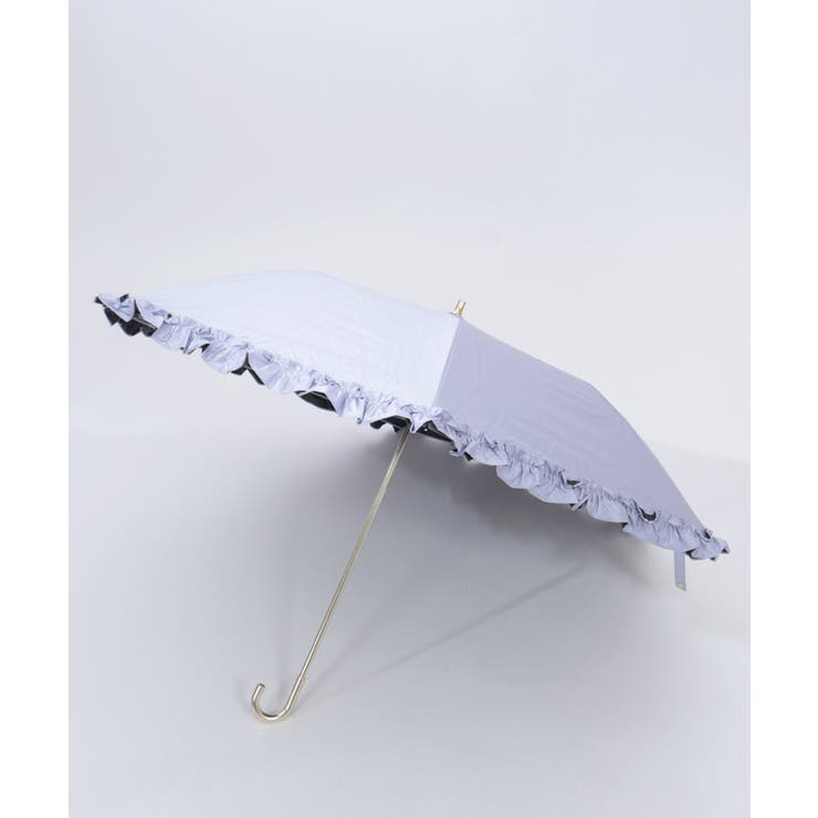 軽量フリルＵＶ折りたたみ傘 | axes femme | 詳細画像15 