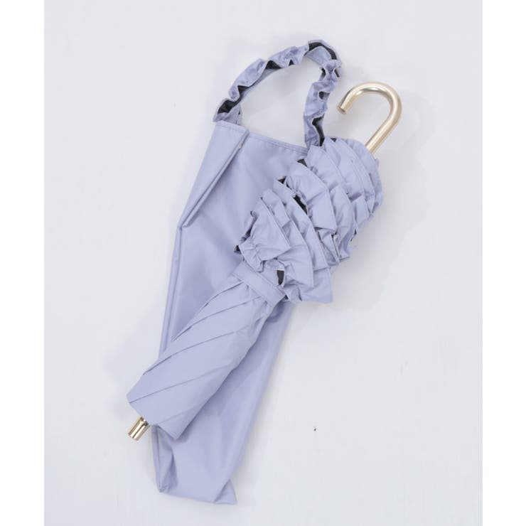 軽量フリルＵＶ折りたたみ傘 | axes femme | 詳細画像19 