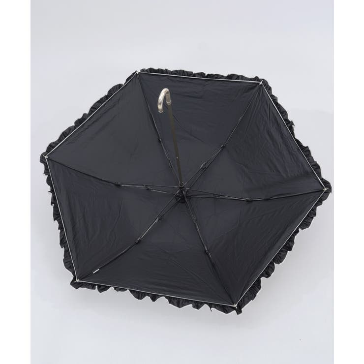 軽量フリルＵＶ折りたたみ傘 | axes femme | 詳細画像6 