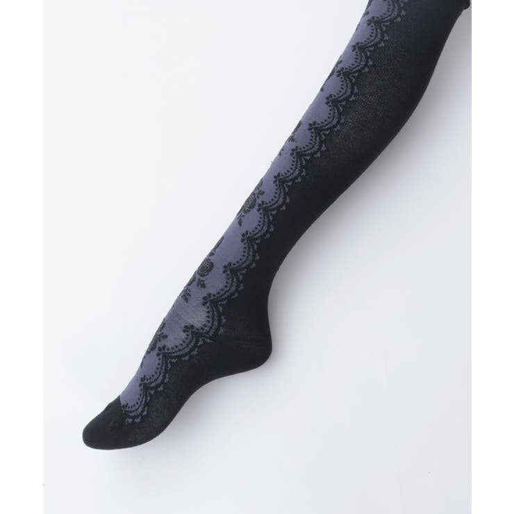 ローズレース風柄タイツ | axes femme | 詳細画像15 