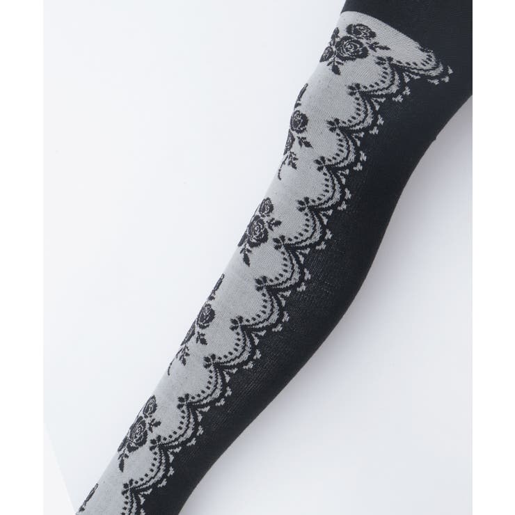 ローズレース風柄タイツ | axes femme | 詳細画像8 