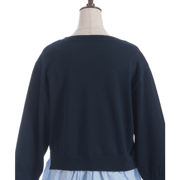 布帛ドッキングプルオーバー | axes femme | 詳細画像15 