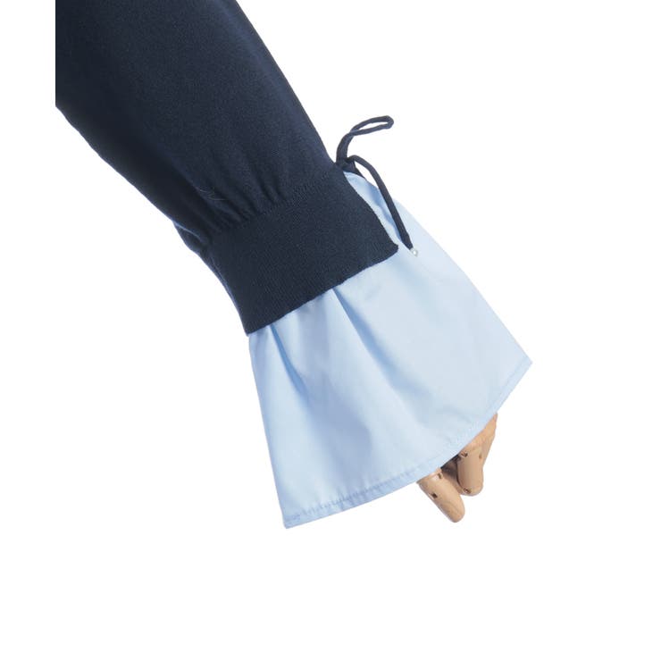 布帛ドッキングプルオーバー | axes femme | 詳細画像17 