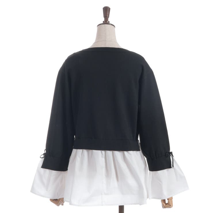 布帛ドッキングプルオーバー | axes femme | 詳細画像21 