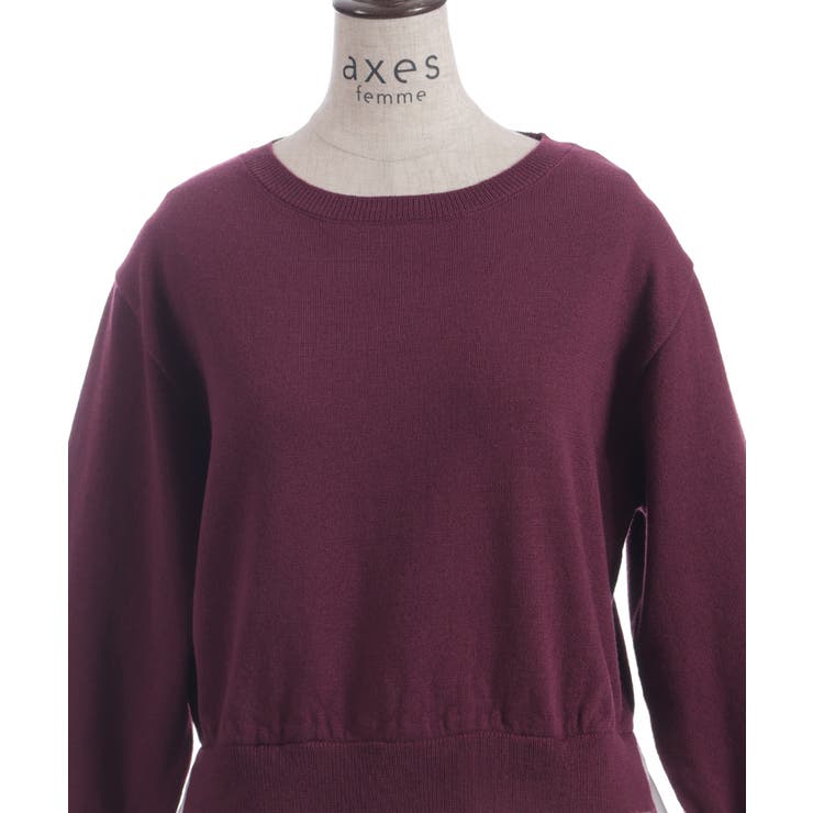 布帛ドッキングプルオーバー | axes femme | 詳細画像5 