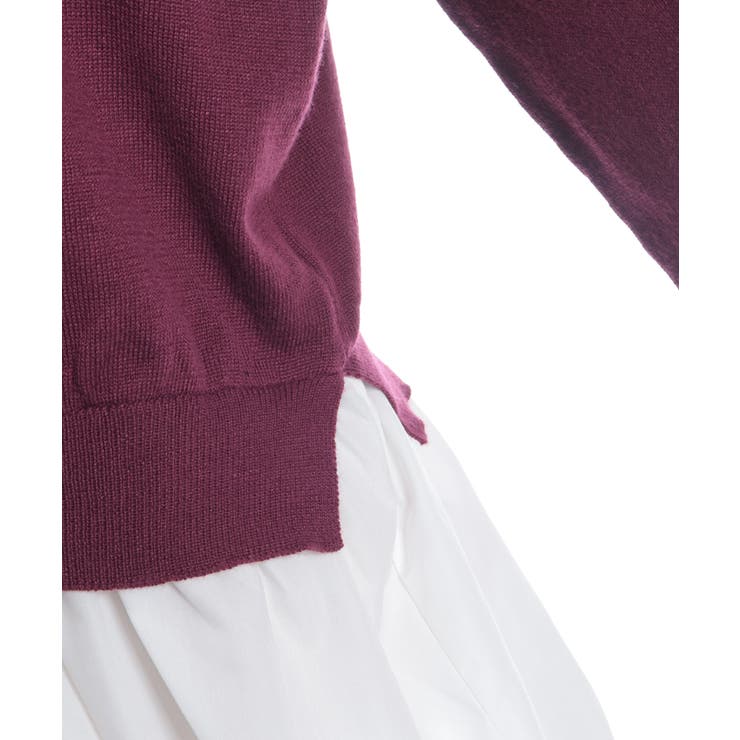 布帛ドッキングプルオーバー | axes femme | 詳細画像6 