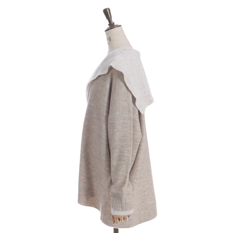 配色ニットカーデ | axes femme | 詳細画像16 