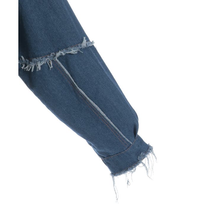 デニムドッキングカーディガン | axes femme | 詳細画像14 