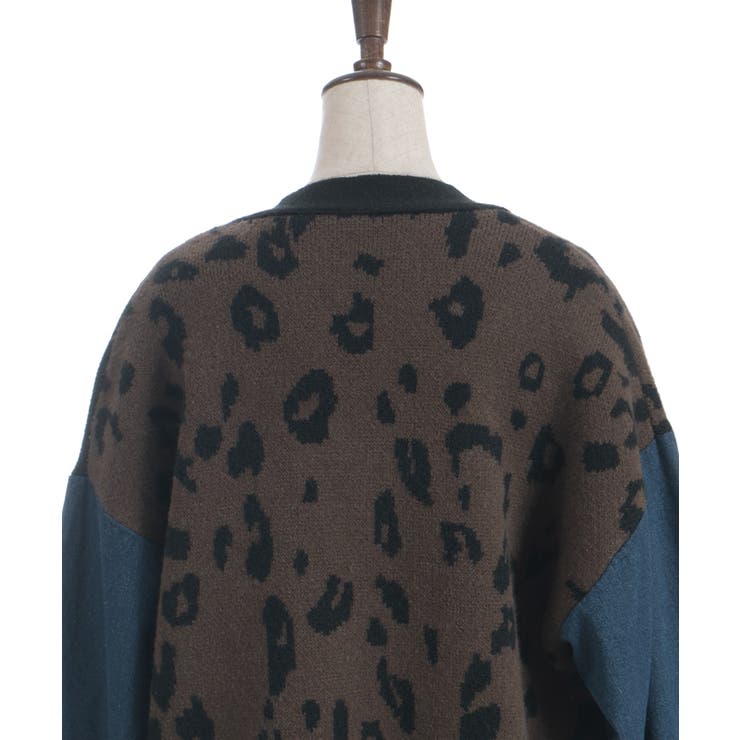 デニムドッキングカーディガン | axes femme | 詳細画像21 