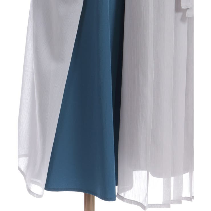 異素材ドッキングラップパンツ | axes femme | 詳細画像17 