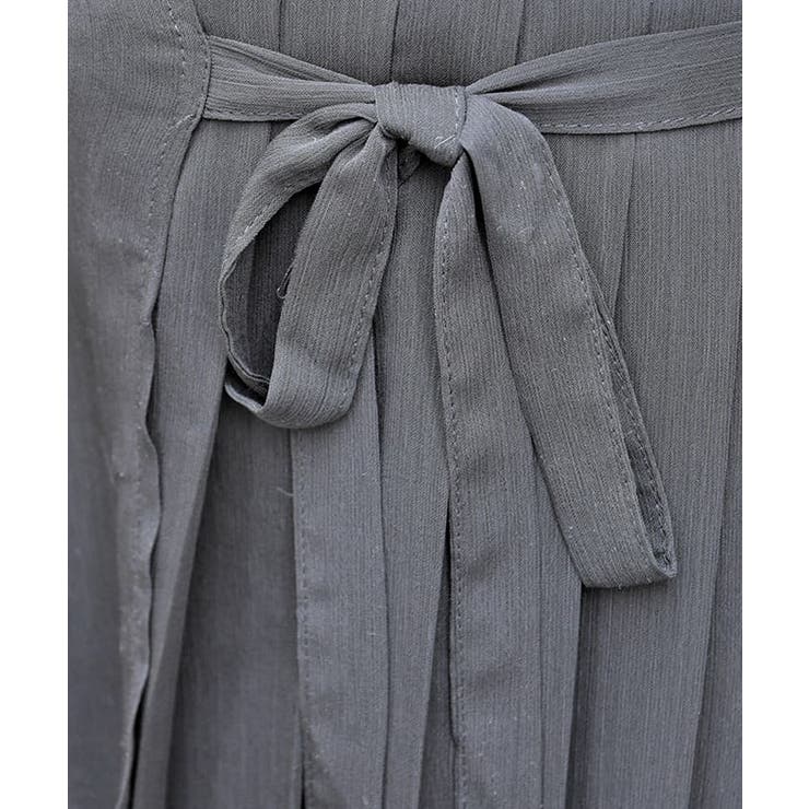 異素材ドッキングラップパンツ | axes femme | 詳細画像4 