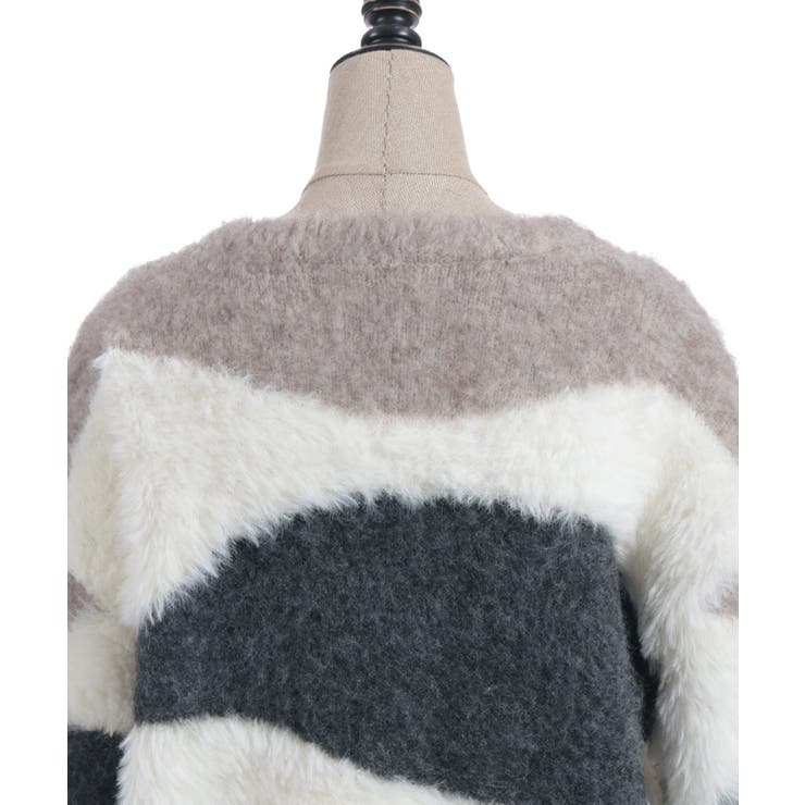 ランダム配色ニット | axes femme | 詳細画像11 