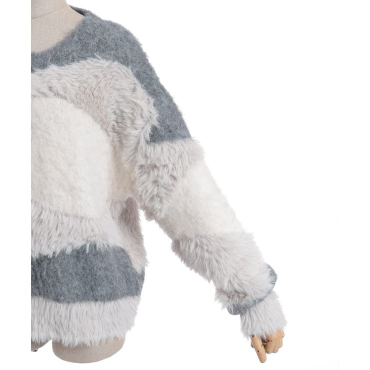 ランダム配色ニット | axes femme | 詳細画像21 