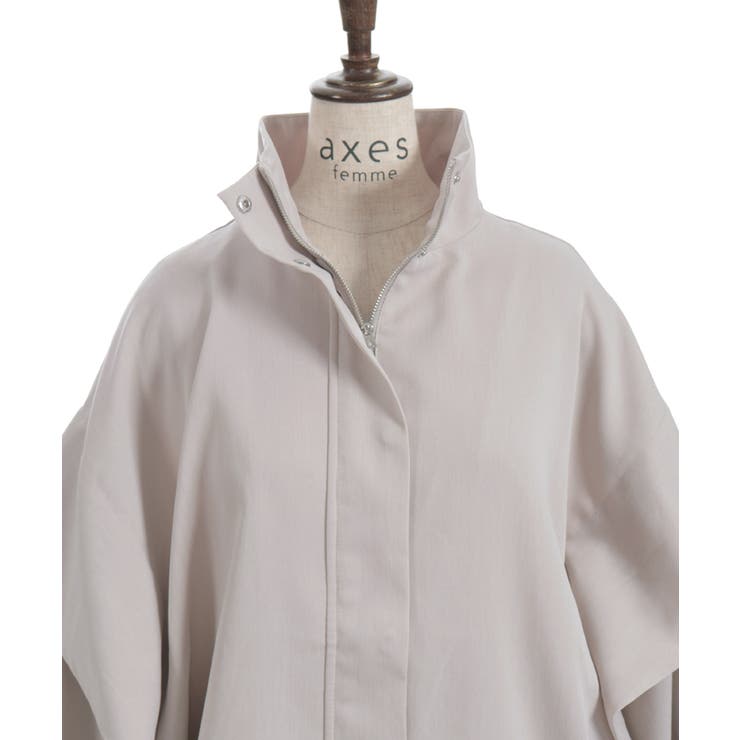 スタンドネックブルゾン | axes femme | 詳細画像14 