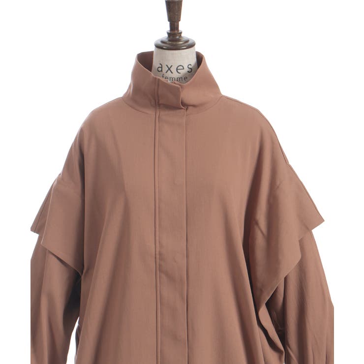 スタンドネックブルゾン | axes femme | 詳細画像21 