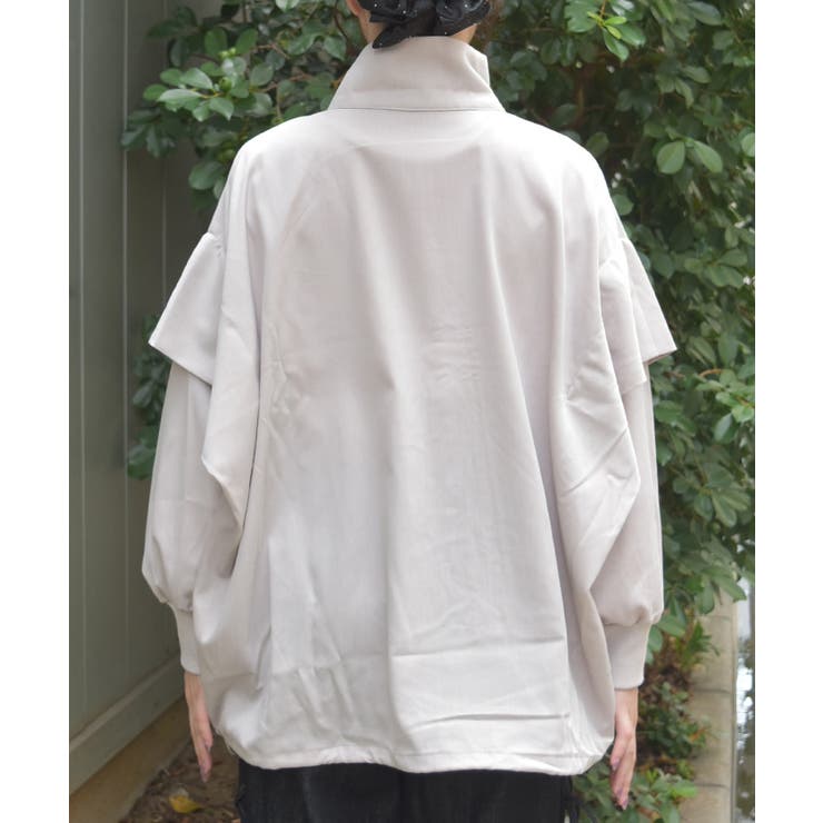 スタンドネックブルゾン | axes femme | 詳細画像3 