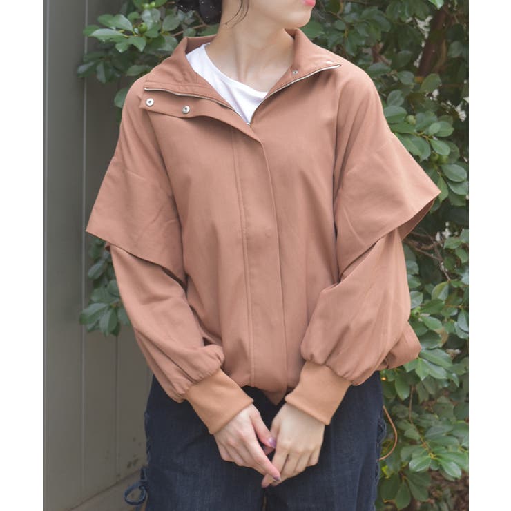 スタンドネックブルゾン | axes femme | 詳細画像5 