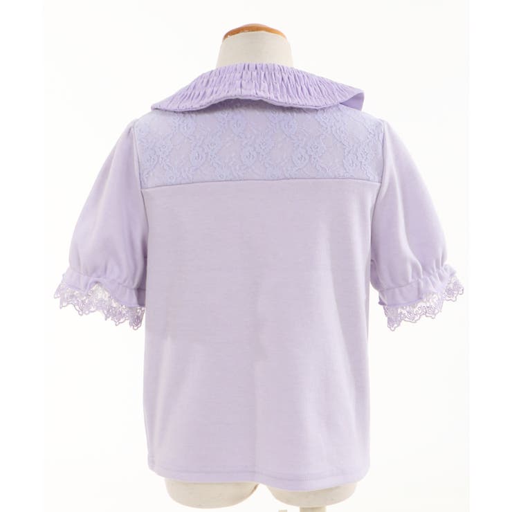 シャーリング襟ブラウス風PO[品番：IGAW0000017]｜axes femme