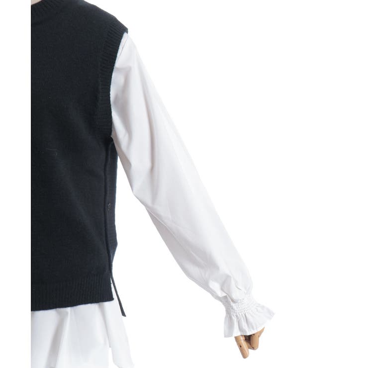 シャツレイヤードニット | axes femme | 詳細画像20 