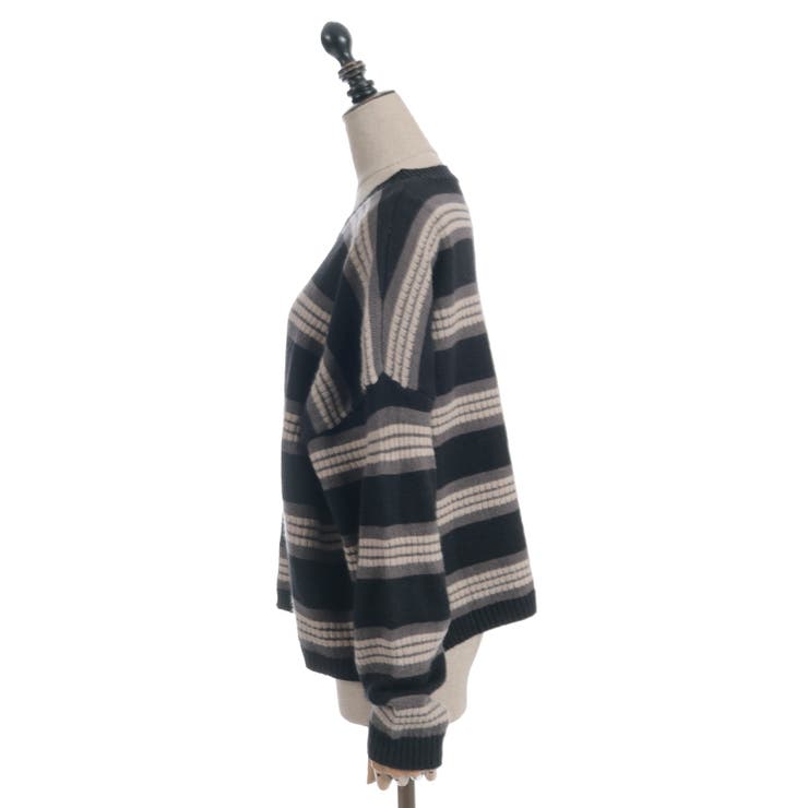 ボーダーニット | axes femme | 詳細画像13 