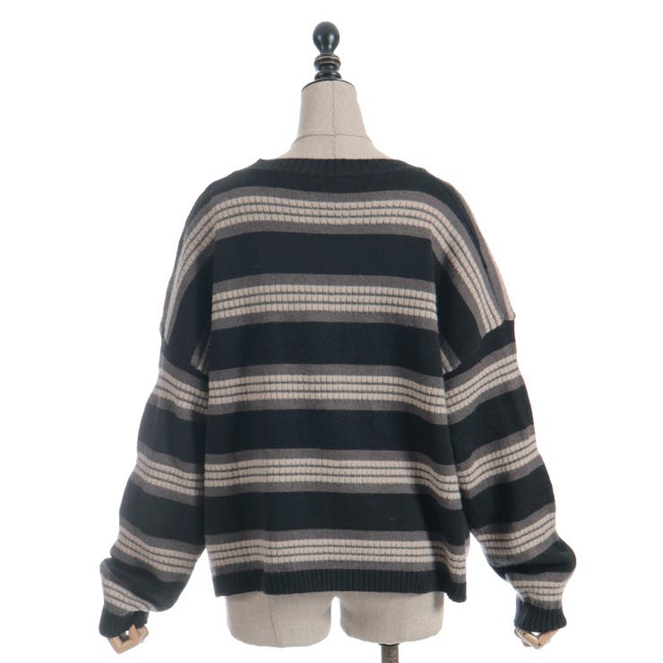 ボーダーニット | axes femme | 詳細画像14 