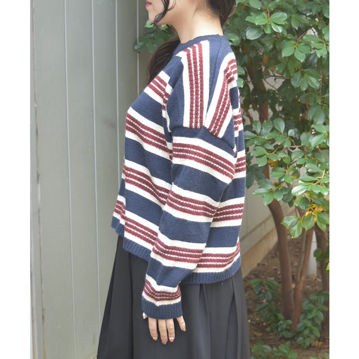 ボーダーニット | axes femme | 詳細画像2 