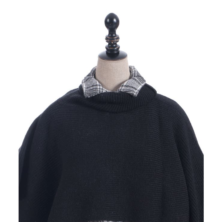 ニット重ねチェックシャツ | axes femme | 詳細画像13 