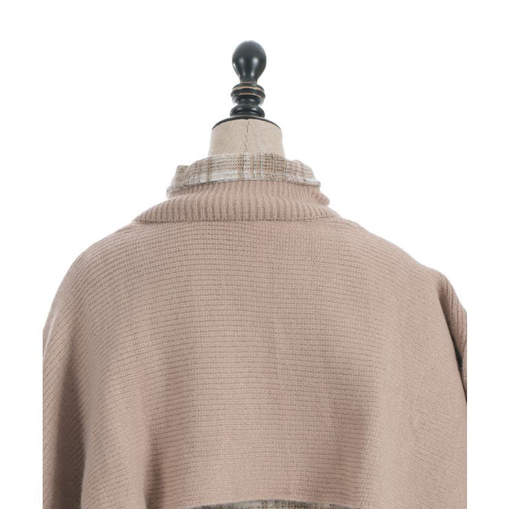 ニット重ねチェックシャツ | axes femme | 詳細画像8 