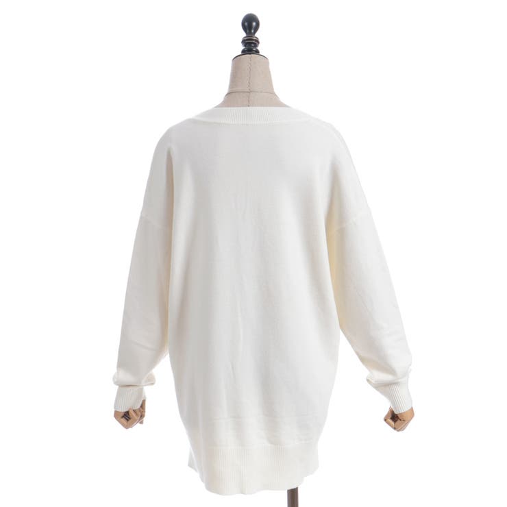 Ｖネックニット | axes femme | 詳細画像16 