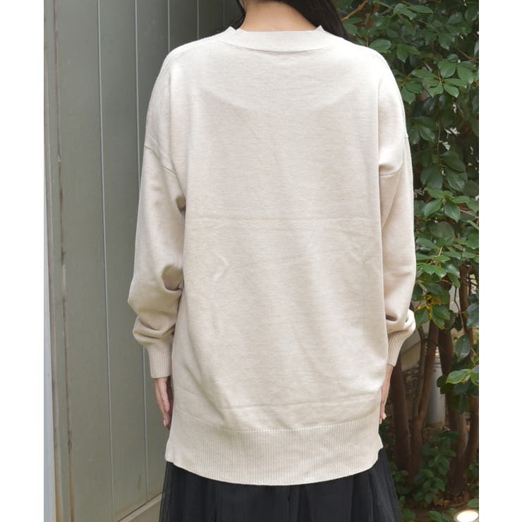 Ｖネックニット | axes femme | 詳細画像3 